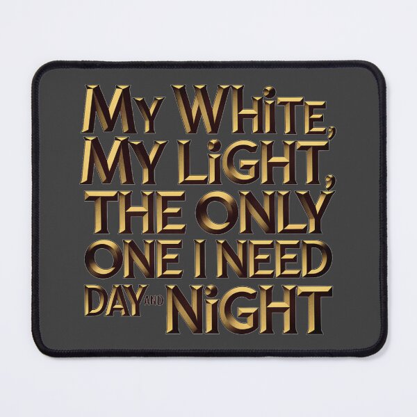 Item preview, MY WHITE, MY NIGHT! designed and sold by SharingLove.