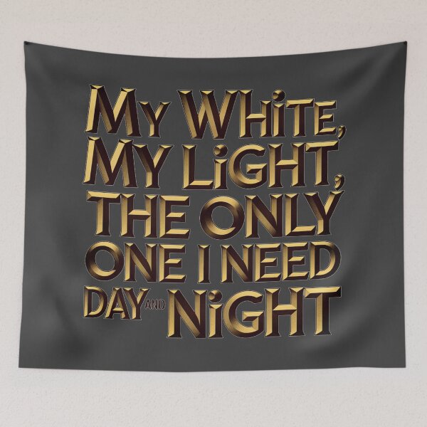 Item preview, MY WHITE, MY NIGHT! designed and sold by SharingLove.
