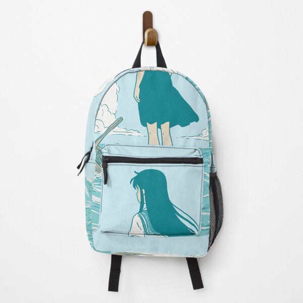 Item preview, Beautiful Anime Girl Watching a Sinking Boat – Poetic Aesthetic Art designed and sold by AirForceTuan.