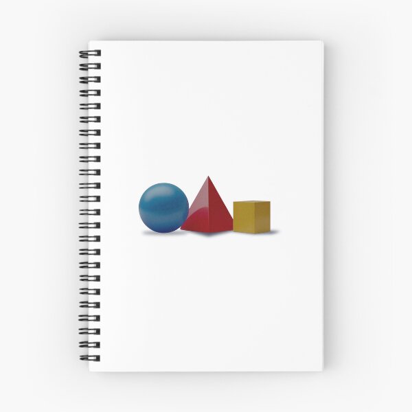Item preview, Geometric objects color - Sphere, pyramid and cube designed and sold by Revolution  Australia.