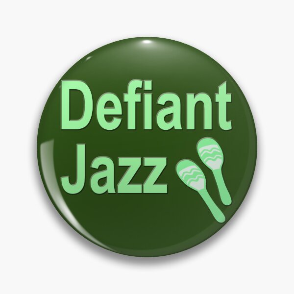 Item preview, Defiant Jazz with Maracas Green designed and sold by Karen Simon.