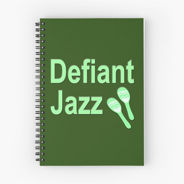 Item preview, Defiant Jazz with Maracas Green designed and sold by Karen Simon.