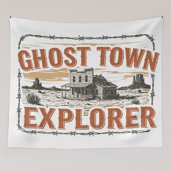 Item preview, GHOST TOWN EXPLORER designed and sold by FitEnvy.