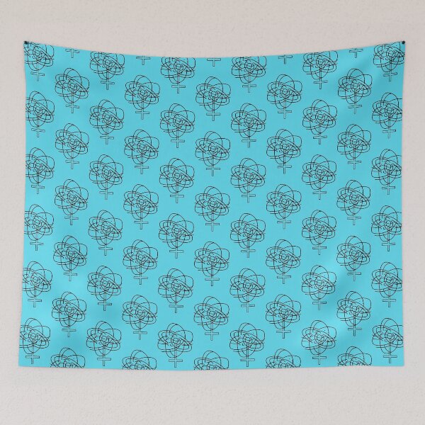 Item preview, The atom of atheism and the upside down cross designed and sold by artistry2024.