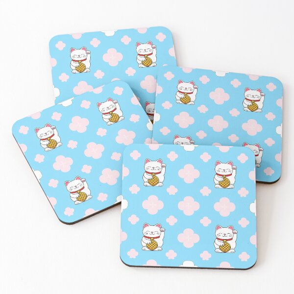Item preview, Charming Maneki Neko Pattern designed and sold by BoyFriendAI.