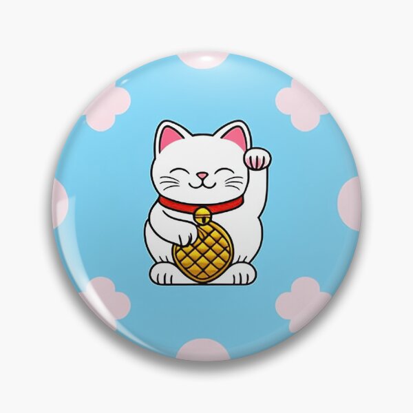 Item preview, Charming Maneki Neko Pattern designed and sold by BoyFriendAI.