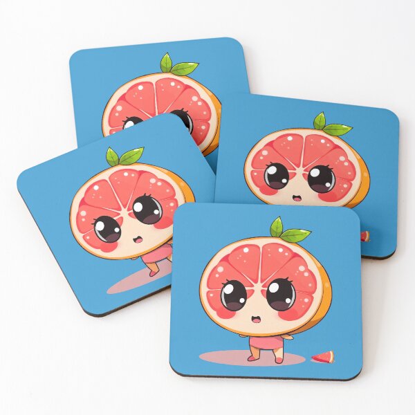 Item preview, Cute Grapefruit Cartoon Figure designed and sold by AD-Digital-Art.