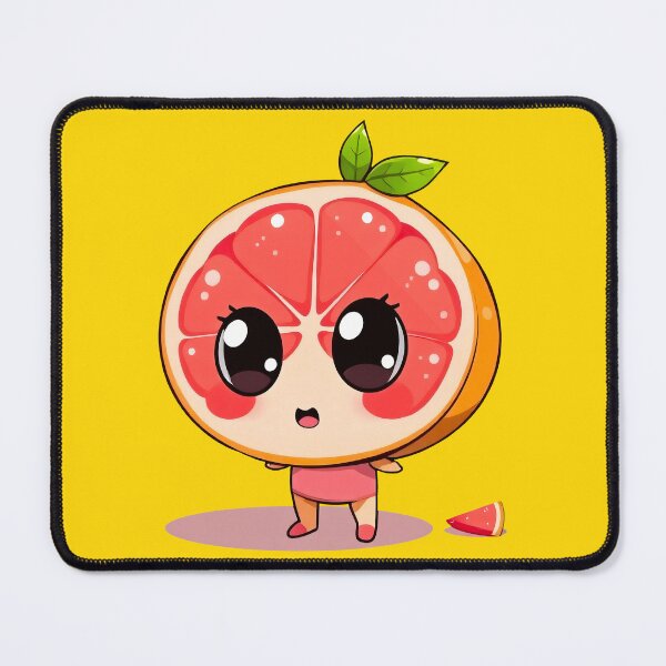 Item preview, Cute Grapefruit Cartoon Figure designed and sold by AD-Digital-Art.