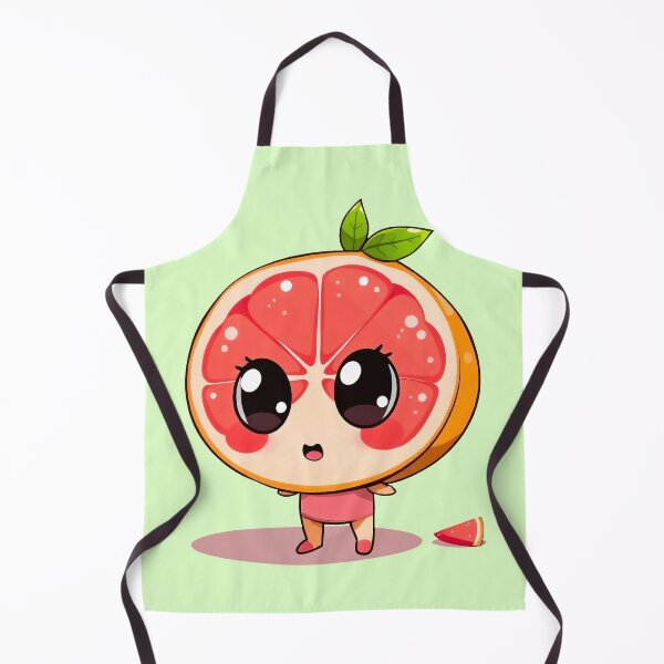 Item preview, Cute Grapefruit Cartoon Figure designed and sold by AD-Digital-Art.
