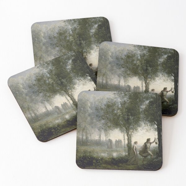Item preview, Orpheus Leading Eurydice from the Underworld - Jean-Baptiste-Camille Corot designed and sold by Onodera.