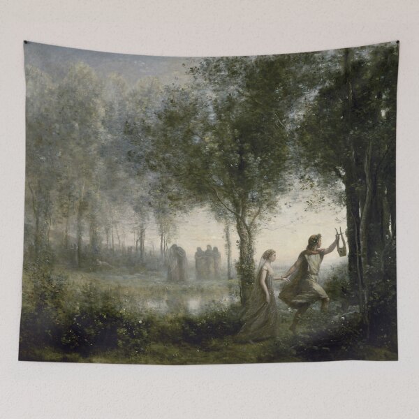 Item preview, Orpheus Leading Eurydice from the Underworld - Jean-Baptiste-Camille Corot designed and sold by Onodera.