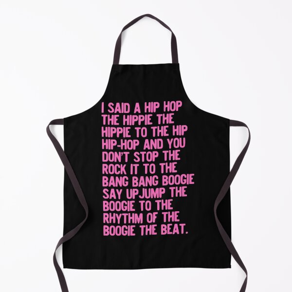 Item preview, Hip-Hop Lyric Wall Art - "Rapper’s Delight" Retro Typography Print designed and sold by HoneymoonHotel.
