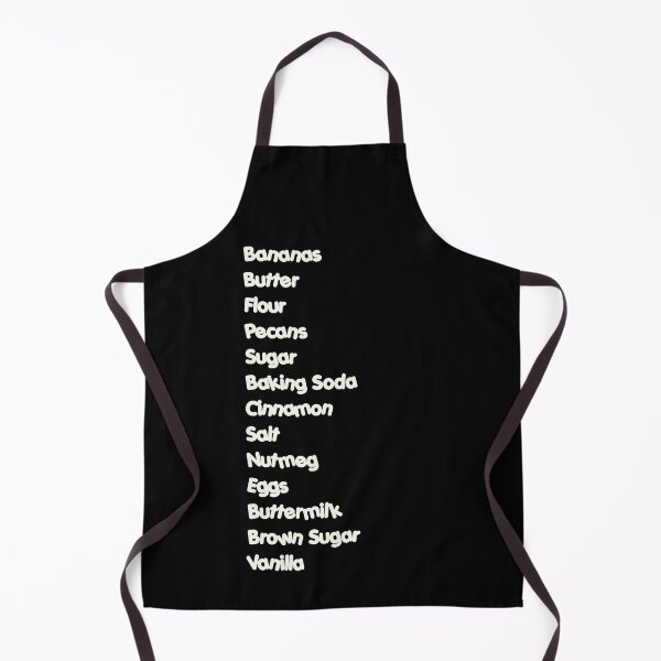 Item preview, Best Banana Bread Recipe Ingredients List Typography designed and sold by OriginalBeerCat.