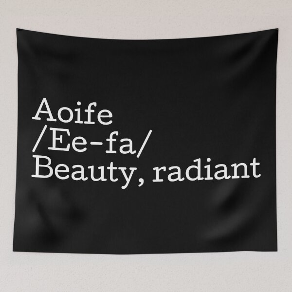 Item preview, Aoife - Irish Girl's Name designed and sold by Seorai.