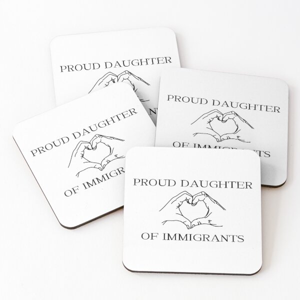 Item preview, Proud Daughter Of Immigrants Pro Immigration designed and sold by SillyDarkShop.