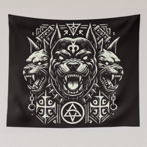 Item preview, Demonic Pitbull Symbol designed and sold by Jurand  Creations.