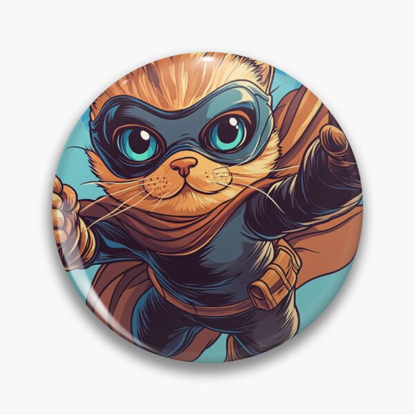 Item preview, Superhero Cat designed and sold by gadafisan.
