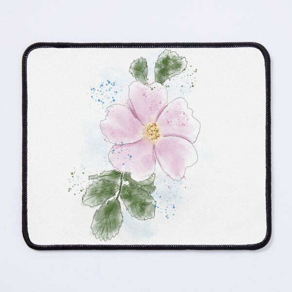 Item preview, Wild Rose Digital Drawing designed and sold by The Elderberry Blossom.