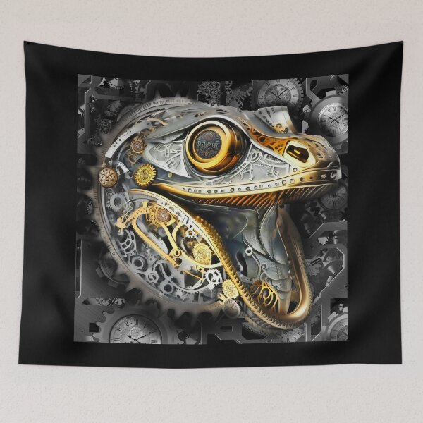 Item preview, Steampunk retro style Lizard designed and sold by Drone-tees.