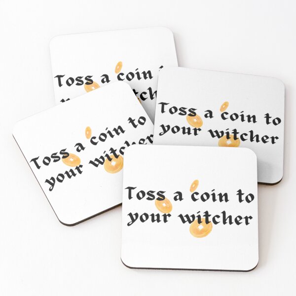 Item preview, Toss a coin to your witcher designed and sold by butterfinger0.