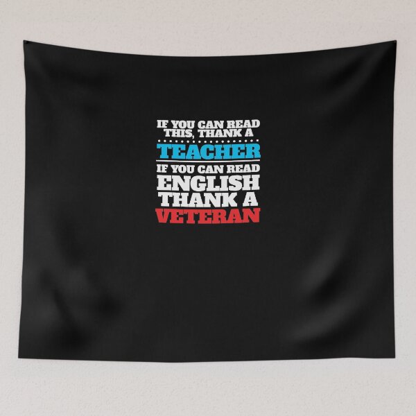 Item preview, Thank a Teacher; Thank a Veteran designed and sold by TeeTimeGuys.