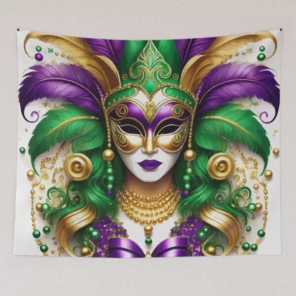 Item preview, Vibrant Masks, Parades, and Festive Feasts designed and sold by bb-15artstudio.