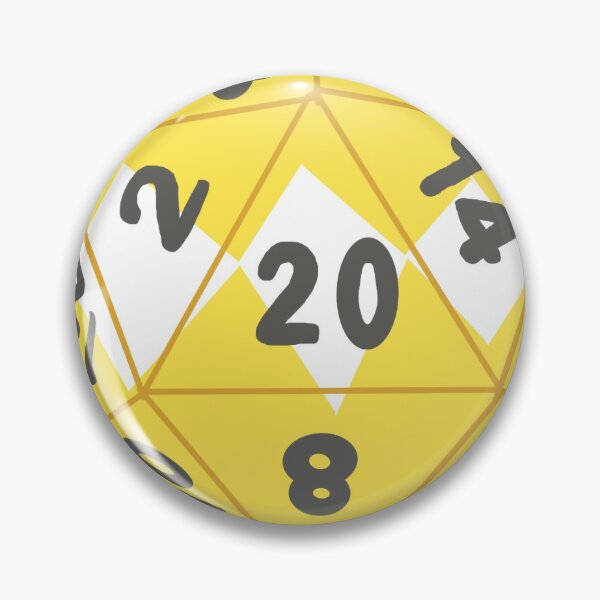 Vista previa del artículo con la obra «Ranger amarillo MMPR D20», diseñado y vendido por ThesingleHshow.
