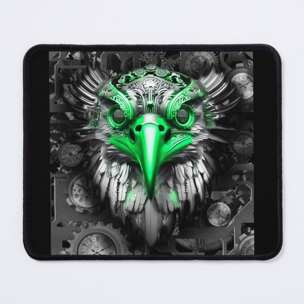 Item preview, Steampunk retro style Eagle Bird of prey designed and sold by Drone-tees.