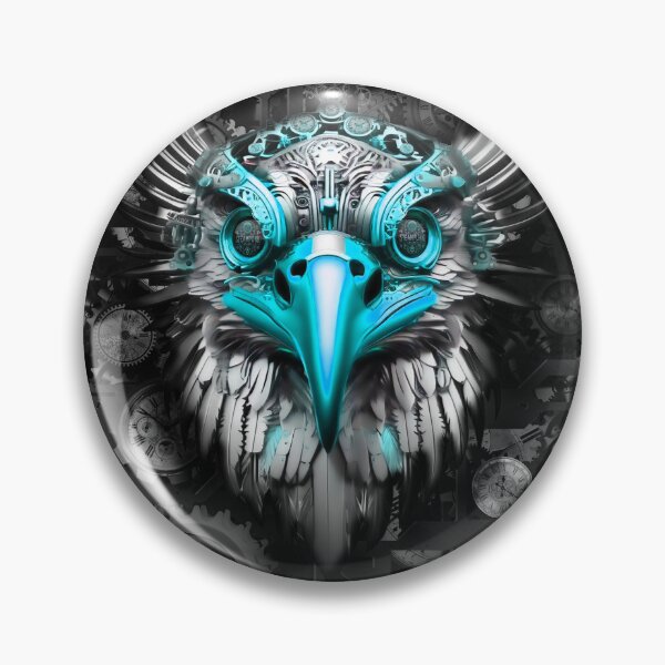 Item preview, Steampunk retro style Eagle Bird of prey designed and sold by Drone-tees.