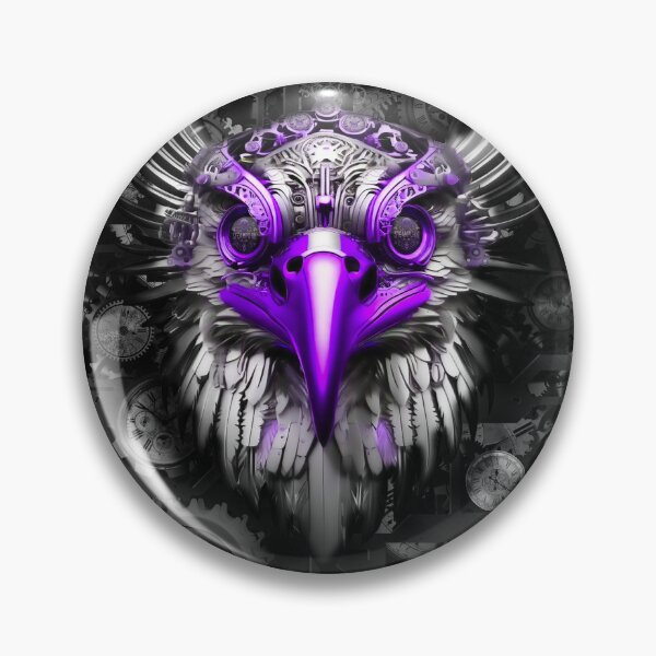 Item preview, Steampunk retro style Eagle Bird of prey designed and sold by Drone-tees.