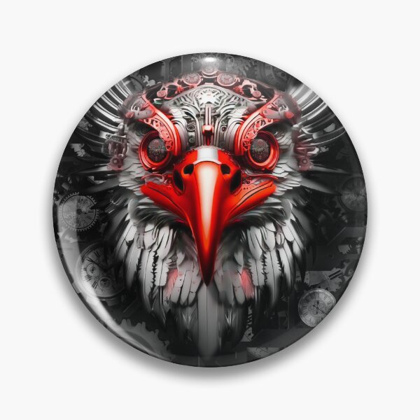 Item preview, Steampunk retro style Eagle Bird of prey designed and sold by Drone-tees.