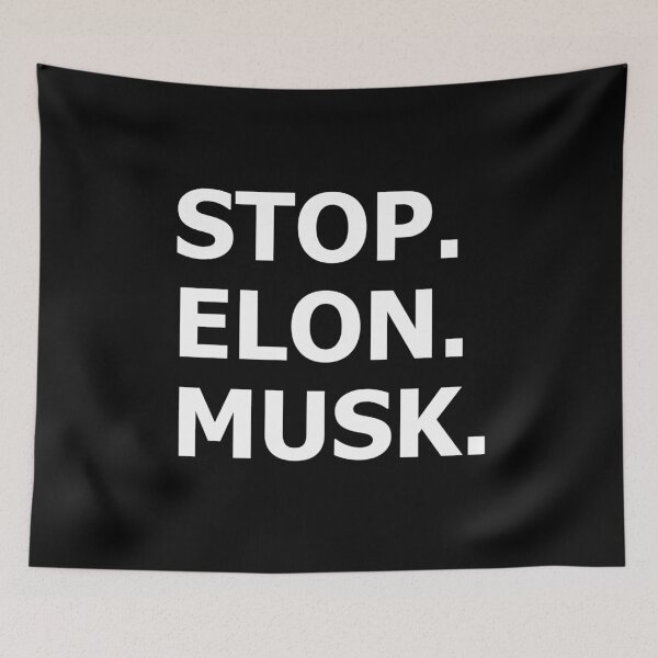 Item preview, Stop Elon Musk  designed and sold by The Junto Shop.