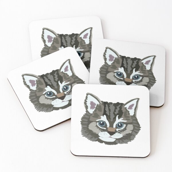 Item preview, Grey Kitten designed and sold by hollyporshaa.