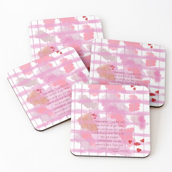 Item preview, Valentine’s Day, Matthew 22:37-39 designed and sold by K Jolly Art .
