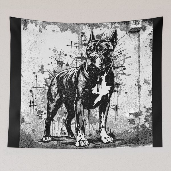 Item preview, Boxer Dogs: Exploring Breed Varieties Graffiti #1 designed and sold by Helios Be. Lavsh.
