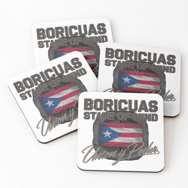 Item preview, BORICUAS STATE OF MIND LOGO #8 designed and sold by Boricuas Incorporated.