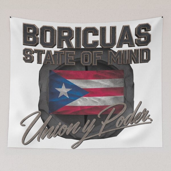 Item preview, BORICUAS STATE OF MIND LOGO #8 designed and sold by Boricuas Incorporated.