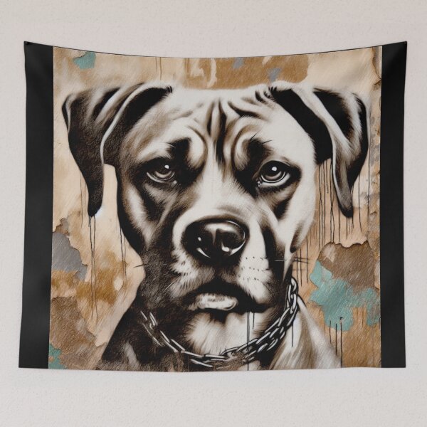 Item preview, Boxer Dogs: Exploring Breed Varieties Graffiti #2 designed and sold by Helios Be. Lavsh.