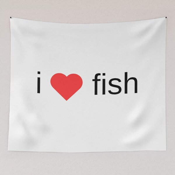 Item preview, I Heart Fish  designed and sold by peachyypython.