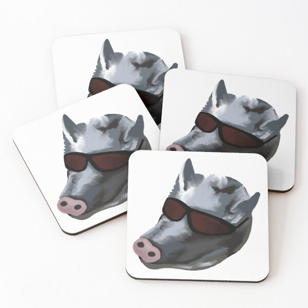 Item preview, Pig with Sunglasses designed and sold by hollyporshaa.