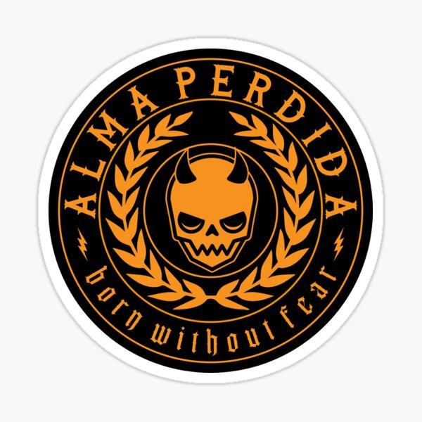 Item preview, Alma Perdida - Skull yellow/black  designed and sold by ALMAPERDIDA.