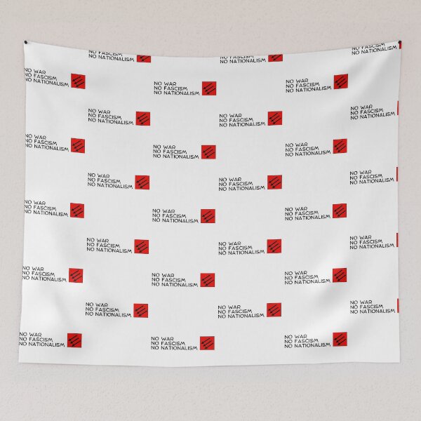 Item preview, no war, no fascism, no nationalism - antifa movement designed and sold by Athenasgirl.