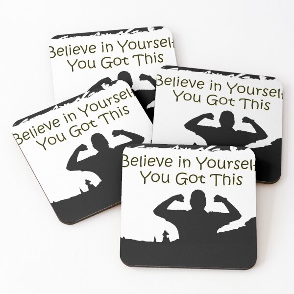 Item preview, Believe in Yourself, You Got This – Motivational Quote designed and sold by World-Shop25.