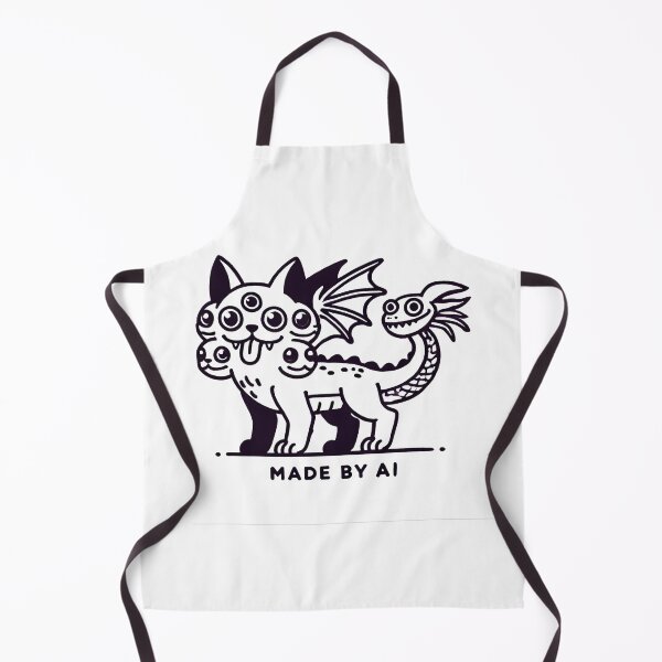Item preview, Divertida criatura híbrida generada por IA: diseño de animal de dibujos animados peculiar designed and sold by eh-stuff.