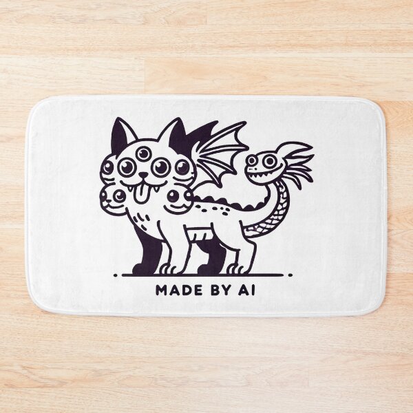 Item preview, Funny AI-Generated Hybrid Creature – Quirky Cartoon Animal Design designed and sold by eh-stuff.