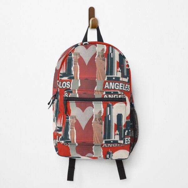Item preview, We love L.A. ripped paper art designed and sold by Deb Puzzledrobots.