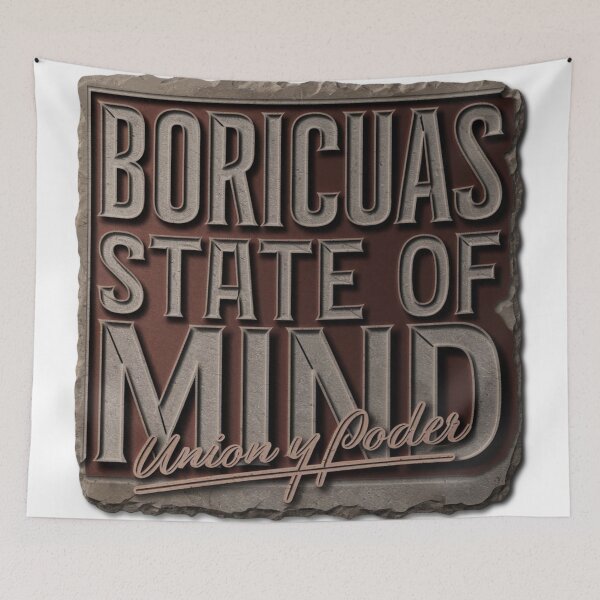 Item preview, BORICUAS STATE OF MIND LOGO #9 designed and sold by Boricuas Incorporated.