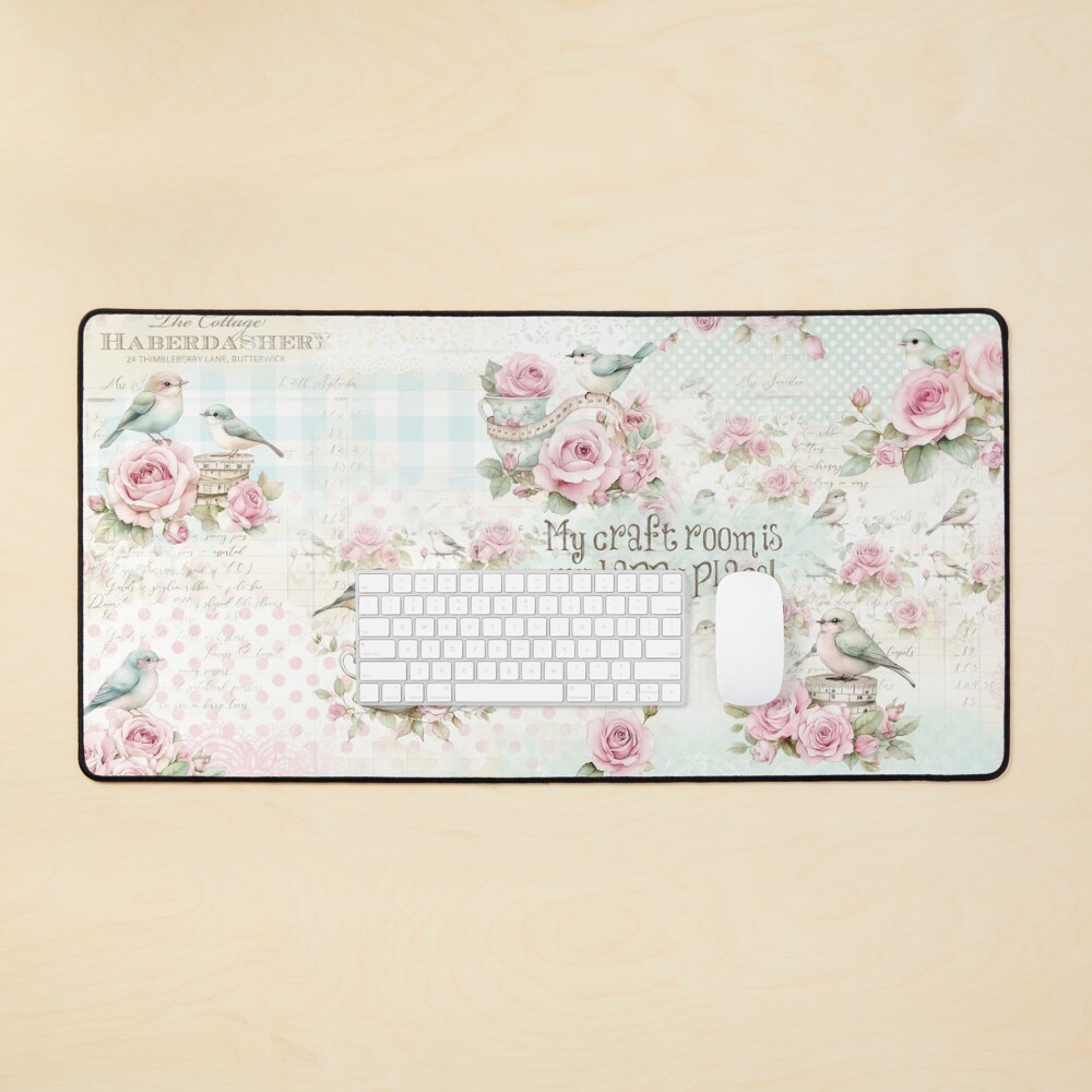 Item preview, Desk Mat designed and sold by ShabbyArtCo.