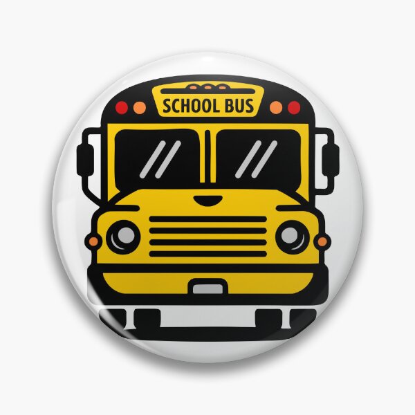 Item preview, Yellow School Bus Front View designed and sold by theartfulaspie.