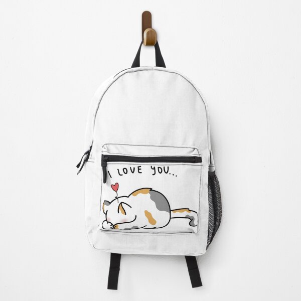 Item preview, Cute Tricolor Cat I Love You designed and sold by LiberumAqua.